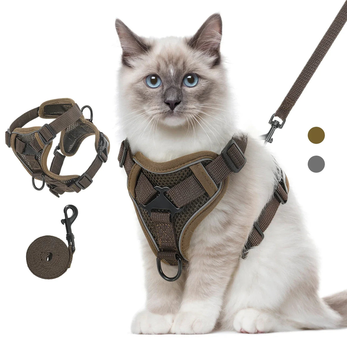Cat Harness and Leash Set for Safe Adventures
