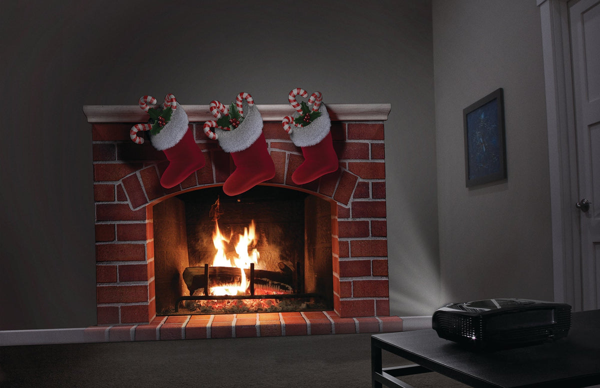 Santa's Visit Digital Decorations DVD for Christmas Holiday Projection Decorating