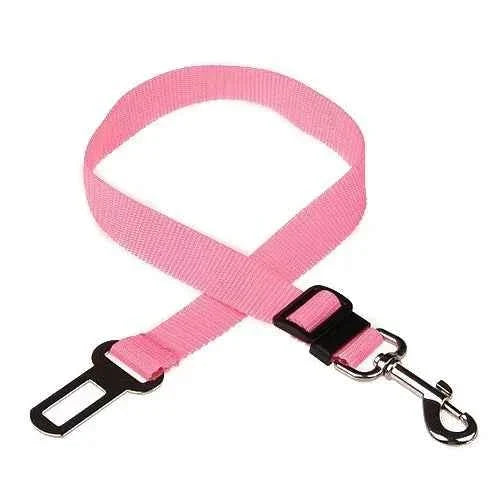 Pet Car Seat Belt Harness – Adjustable Safety Clip for Dogs & Cats