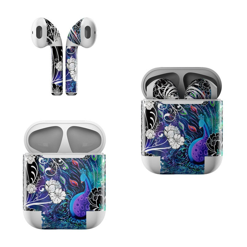 Peacock Garden - Apple AirPods Skin