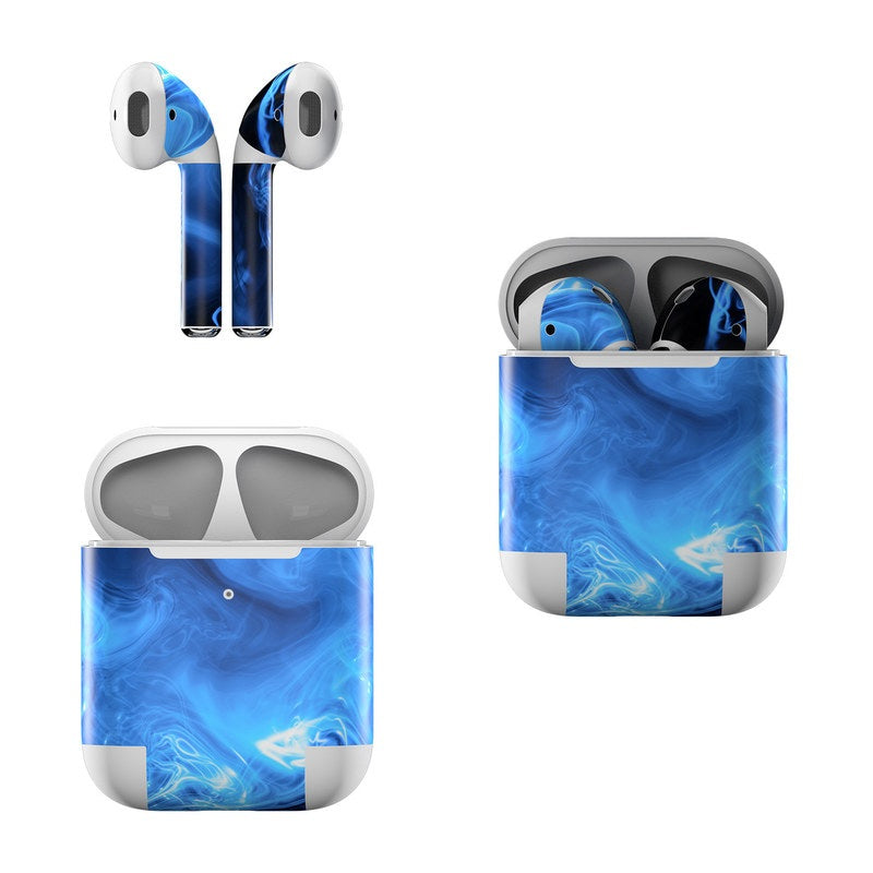 Blue Quantum Waves - Apple AirPods Skin