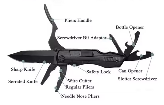 Multi-tool knife